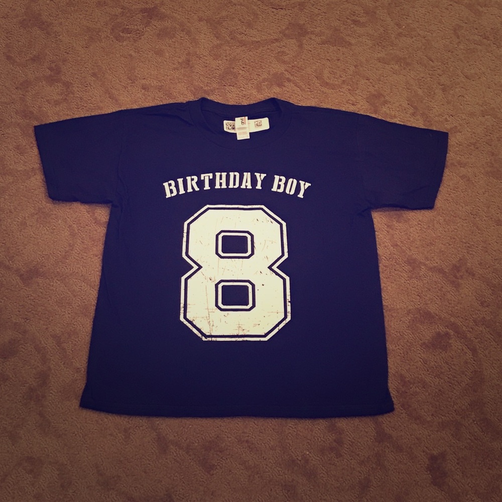 NWT Birthday Boy "8" T-shirt
